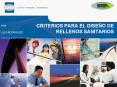CRITERIOS PARA EL DISEO DE RELLENOS SANITARIOS