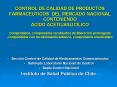 CONTROL DE CALIDAD DE PRODUCTOS FARMACEUTICOS DEL MERCADO NACIONAL CONTENIENDO ACIDO ACETILSALICLICO