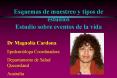 Esquemas de muestreo y tipos de estudios Estudio sobre eventos de la vida
