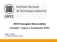 INTI Energas Renovables