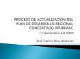 PROCESO DE ACTUALIZACIN DEL PLAN DE DESARROLLO REGIONAL CONCERTADO APURIMAC