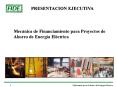 Mecnica de Financiamiento para Proyectos de Ahorro de Energa Elctrica