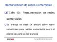Remuneracin de redes Comerciales