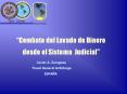COOPERACION JUDICIAL Y LAVADO DE ACTIVOS