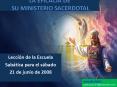 LA EFICACIA DE SU MINISTERIO SACERDOTAL