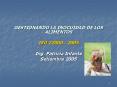 GESTIONANDO LA INOCUIDAD DE LOS ALIMENTOS