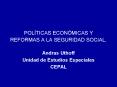 POLTICAS ECONMICAS Y REFORMAS A LA SEGURIDAD SOCIAL'