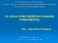 Foro Centroamericano del Agua : Avances, Retos y Desafos para la Gestin Integrada del Agua Hacia el