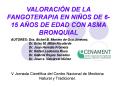 VALORACIN DE LA FANGOTERAPIA EN NIOS DE 615 AOS DE EDAD CON ASMA BRONQUIAL