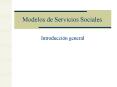 Modelos de Servicios Sociales