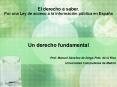Un derecho fundamental