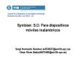 Symbian: S'O' Para dispositivos mviles inalmbricos