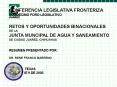 JUNTA MUNICIPAL DE AGUA Y SANEAMIENTO CD' JUAREZ CHIHUAHUA