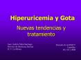 Hiperuricemia y Gota
