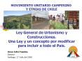 Ley General de Urbanismo y Construcciones' Una Ley y un concepto por modificar para incluir a todo e
