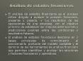 Anlisis de estados financieros