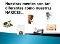 Nuestras mentes son tan diferentes como nuestras NARICES