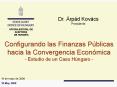 Configurando las Finanzas P