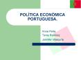 POLTICA ECONMICA PORTUGUESA'