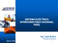 SISTEMA ELCTRICO INTERCONECTADO NACIONAL