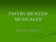 INSTRUMENTOS MUSICALES