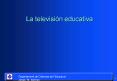 La televisin educativa
