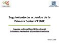 El Sistema Nacional de Informacin Estadstica y Geogrfica