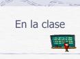 En la clase