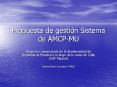 Propuesta de gestin Sistema de AMCPMU