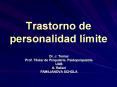 Trastorno de personalidad lmite