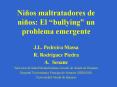 Nios maltratadores de nios: El bullying un problema emergente