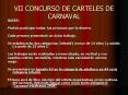 VII CONCURSO DE CARTELES DE CARNAVAL