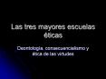 Las tres mayores escuelas ticas