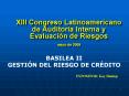XIII Congreso Latinoamericano de Auditoria Interna y Evaluacin de Riesgos mayo de 2009