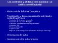 Los contratos y el desarrollo nacional: un anlisis multifactorial