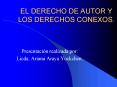 EL DERECHO DE AUTOR Y LOS DERECHOS CONEXOS'