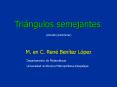 Tringulos semejantes