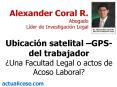 Ubicacin satelital GPS del trabajador