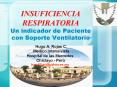 INSUFICIENCIA RESPIRATORIA Un indicador de Paciente con Soporte Ventilatorio