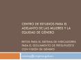 CENTRO DE ESTUDIOS PARA EL ADELANTO DE LAS MUJERES Y LA EQUIDAD DE GNERO RETOS PARA EL SISTEMA DE IN