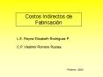 Costos indirectos de fabricacin