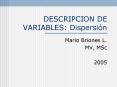 DESCRIPCION DE VARIABLES: Dispersin
