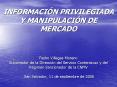 Pedro Villegas Moreno Subdirector de la Direccin del Servicio Contencioso y del Rgimen Sancionador d