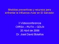 Medidas preventivas y recursos para enfrentar la Influenza Aviar en El Salvador