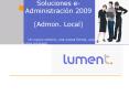 Soluciones eAdministracin 2009