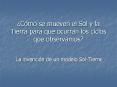 Cmo se mueven el Sol y la Tierra para que ocurran los ciclos que observamos