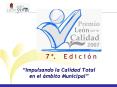 Impulsando la Calidad Total en el mbito Municipal