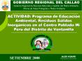 PROGRAMA DE EDUCACIN AMBIENTAL EN EL MANEJO DE LOS RESIDUOS SLIDOS INORGNICOS