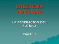 CRUZ ROJA BOLIVIANA