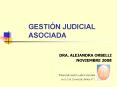 GESTIN JUDICIAL ASOCIADA